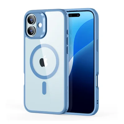 Esr Classic Hybrid Iphone 16 Clear Blue 1a76704