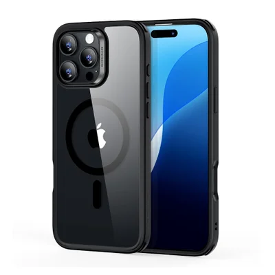 Esr Classic Hybrid Iphone 16 Pro Clear Black 1a76903