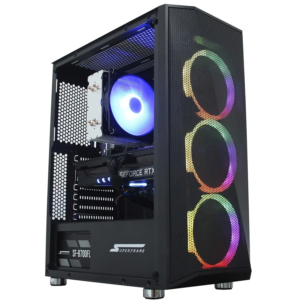 PC Gamer Amd Ryzen 5 8400F, RTX 5060 Ti, 16gb Ddr5, SSD 1TB, W11 - Balão.info Games