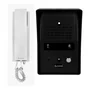 Interfone Garen Pp Preto Abs + Monofone Branco Pe02pp-g