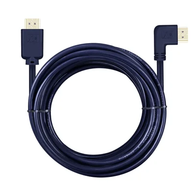 Cabo HDMI Aquário 4k905 4k Conector 90° - 5m