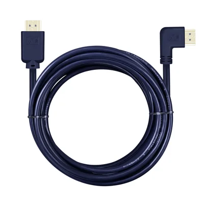 Cabo HDMI Aquário 4k903 4k Conector 90° - 3m