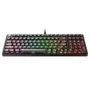 Teclado Gamer Havit Kb875l Mecânico Switch Red Rgb Preto Idioma Inglês Us