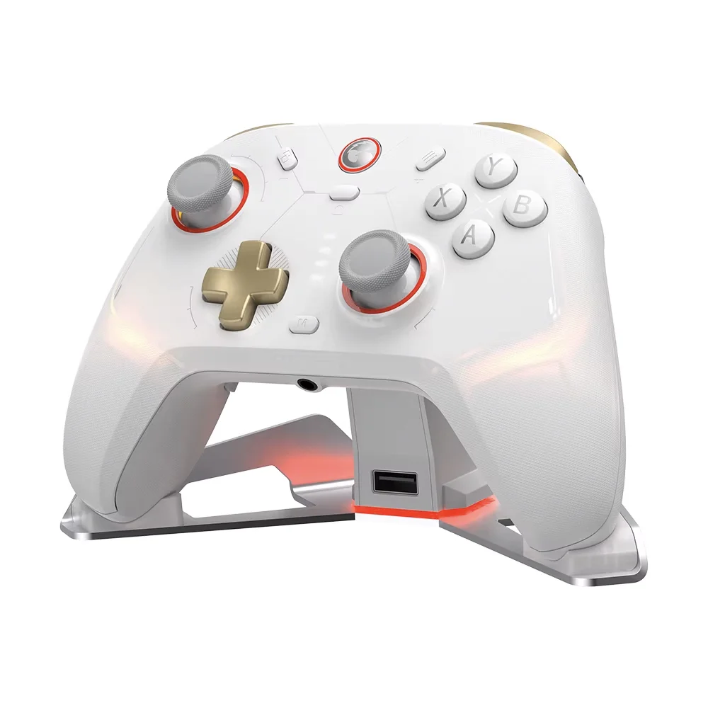 Imagem 5 de 5 do produto Controle Gamesir Cyclone 2 C/ Base De Carregamento (branco)