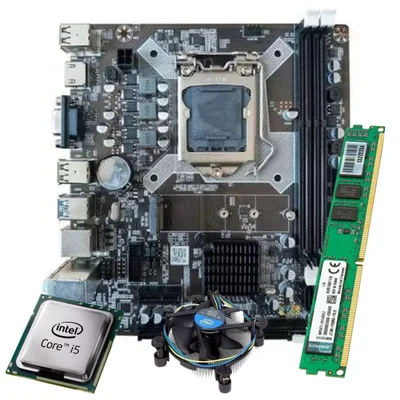 Kit Placa Mãe 1150p Fnx H81 + Cpu i5 G4 4590 + Ddr3 8GB