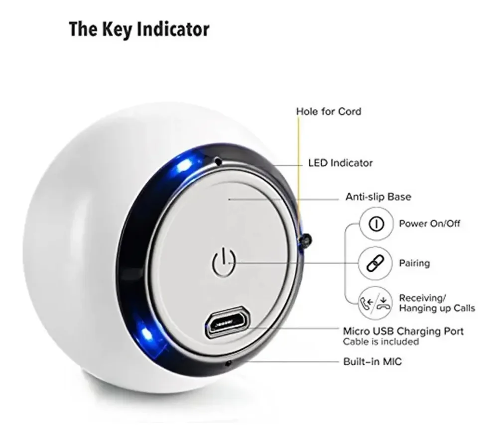 Mini Caixa De Som Bluetooth M3 Speaker Cor:preto Mini Caixa De Som Bluetooth M3 Speaker Cor:preto