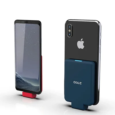 Mini Power Bank Oisle De 4500mah Entrada Tipo C - Preto