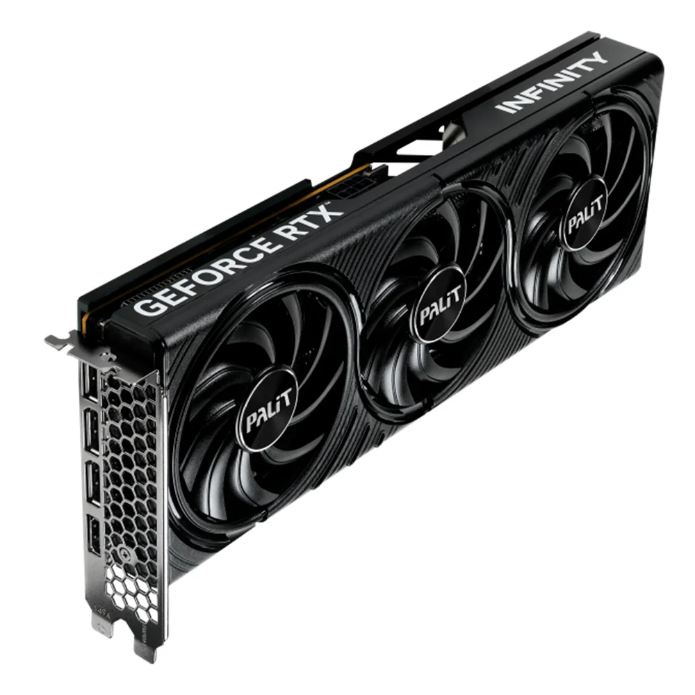 Imagem 3 de 5 do produto Placa De Vídeo Palit Geforce RTX 5060 Infinity 3, 8GB Gddr7, 128bits, Dlss4, Ray Tracing, Triple Fan - Ne75060019p1-gb2063s