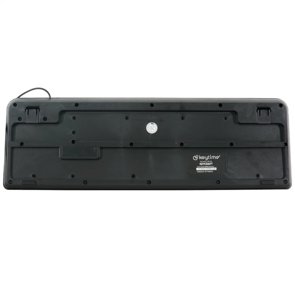 Imagem 3 de 4 do produto Teclado Keytime Office Keycraft Usb2.0 Abnt2 Preto