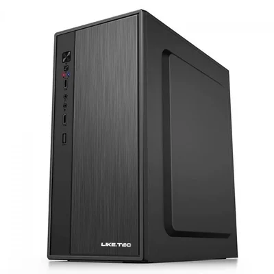 Gabinete Liketec Office F15 Mid Tower S/ Fan - Preto