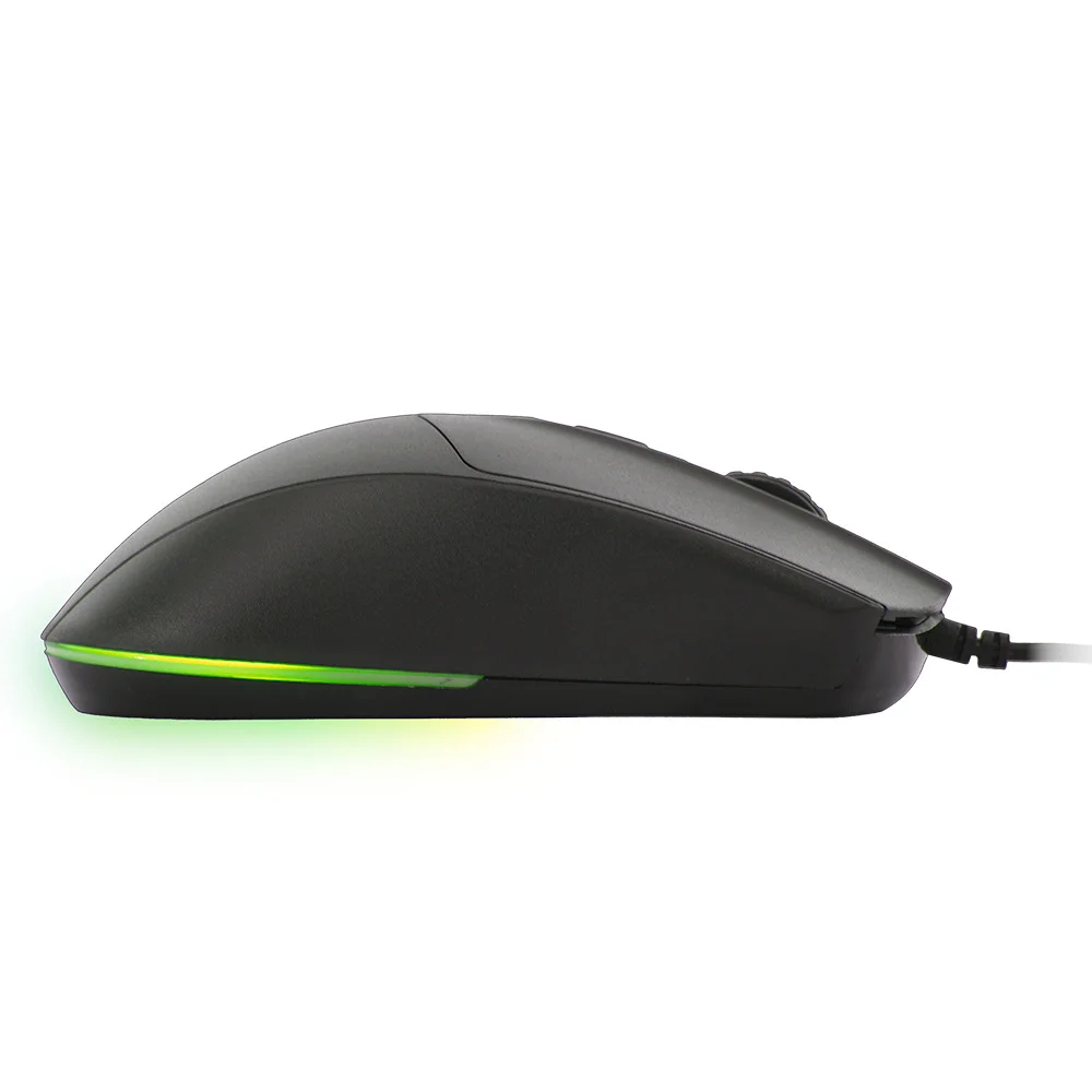 Mouse Keytime Office Vanguard 4 Botões C/fio 2400dpi RGB Preto