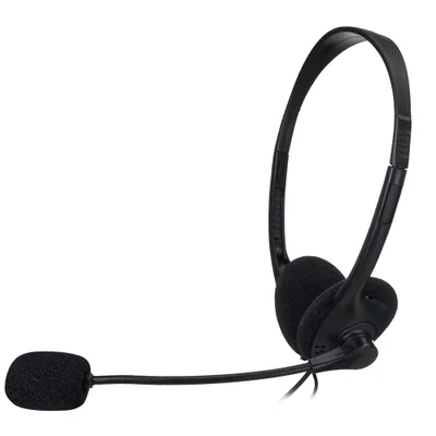Headset Keytime Standard P2 c/ Mic Preto
