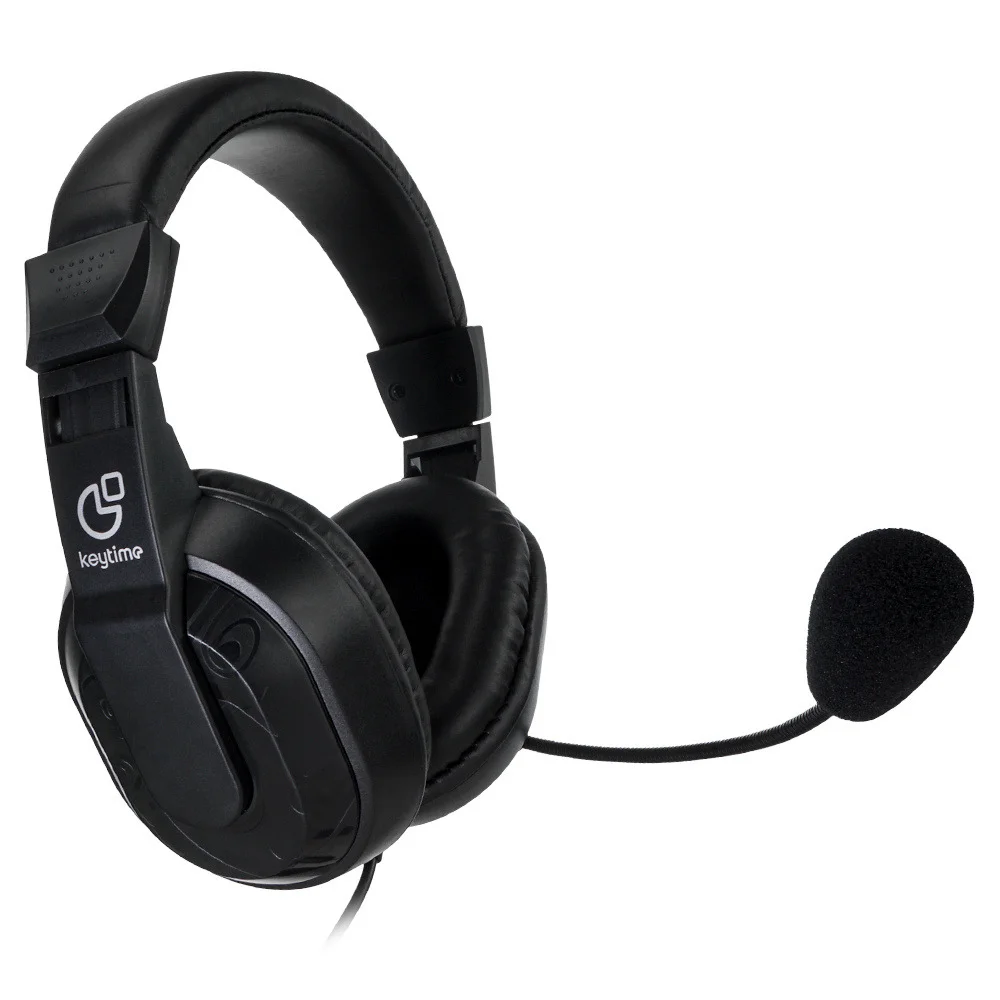 Imagem 2 de 4 do produto Headset Keytime Office Protalk Kyt00024 Usb C/ Mic Preto