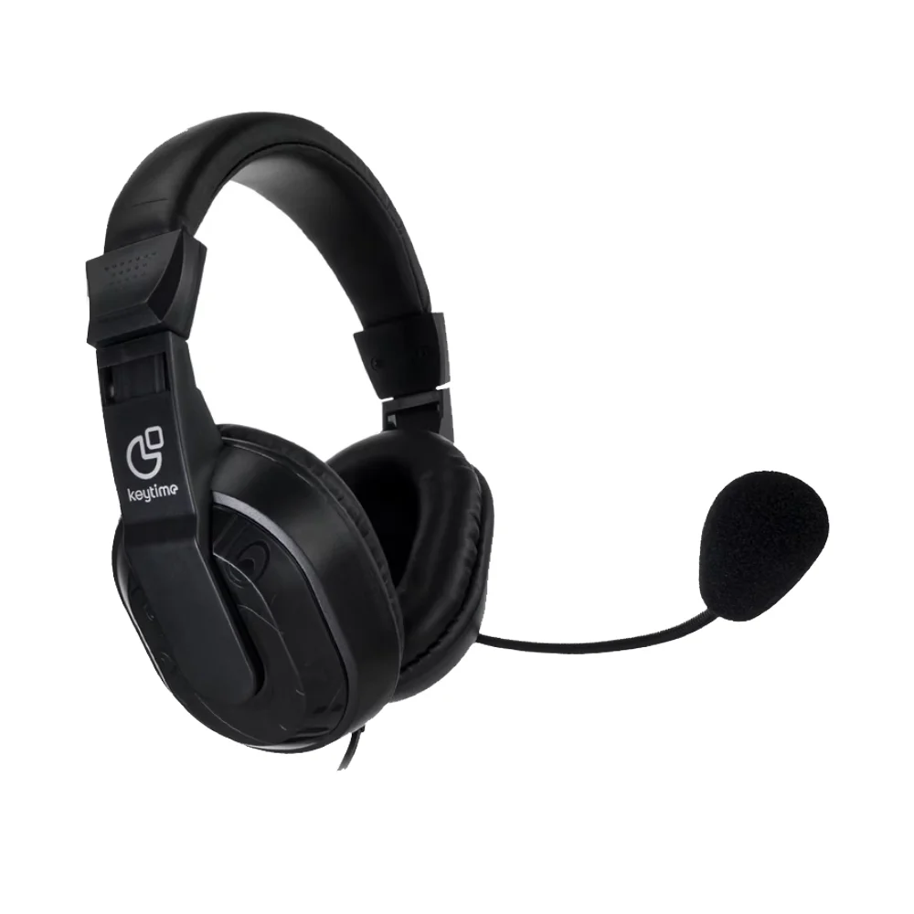 Imagem 3 de 4 do produto Headset Keytime Office Protalk Kyt00024 Usb C/ Mic Preto