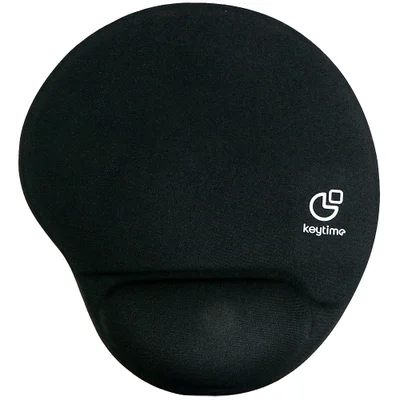 Mousepad Keytime Glide C/ Apoio De Pulso 255x220mm Preto