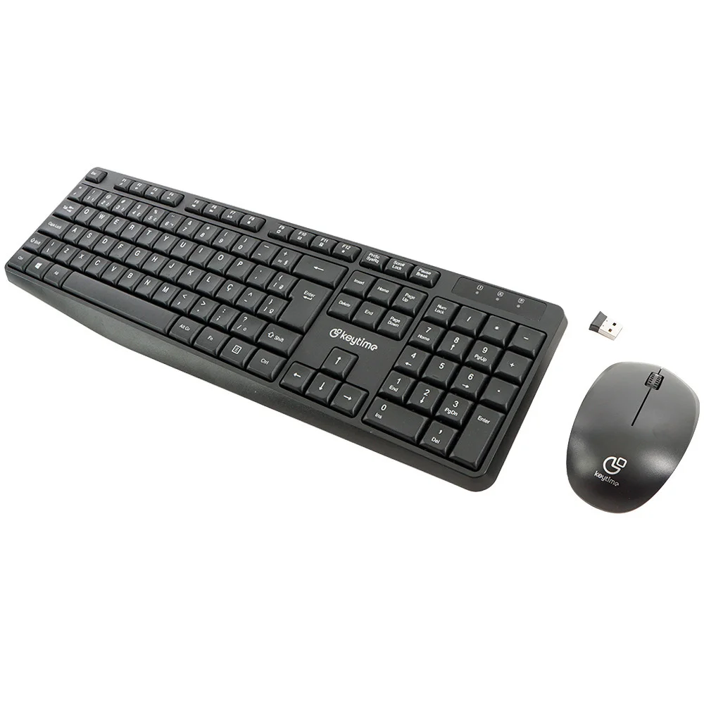 Imagem 4 de 4 do produto Kit Teclado E Mouse Keytime Office Executivo - Kyt00013
