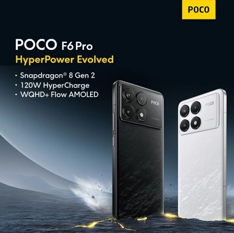 POCO F6 Pro 本体 12GB RAM 256GB ROM Smartphone Xiaomi Poco F6 Pro 5G 256GB 12GB RAM Branco - Alta