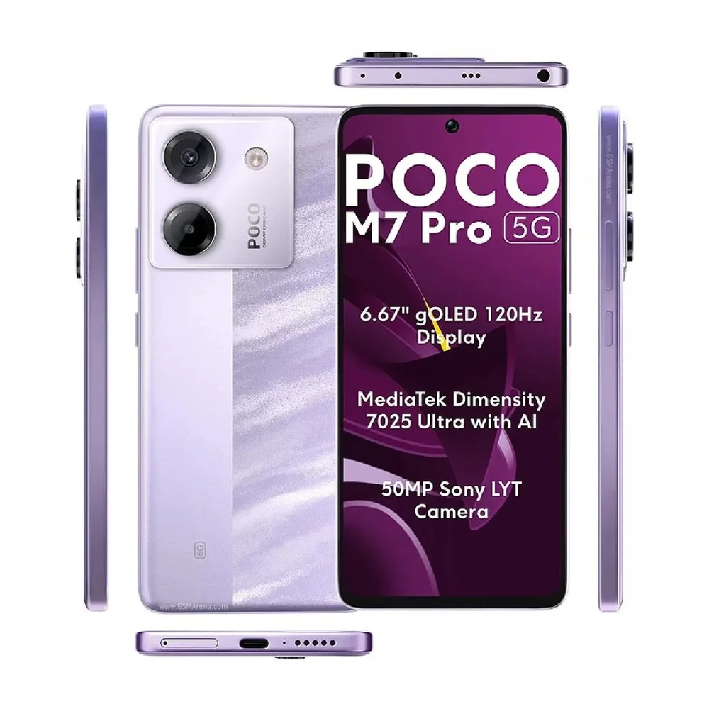 POCO M7 Pro 5G パープル 本体 Produtos com até 15 OFF no PIX KaBuM