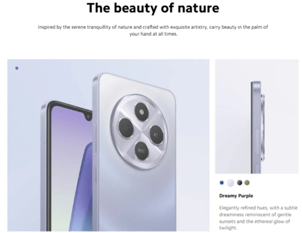 スマートフォン本体 Redmi 14C 4GB RAM 128GB ROM DreamyPurple Smartphone Xiaomi Redmi 14C Azul Astral (Azul) 4GB RAM 128GB ROM