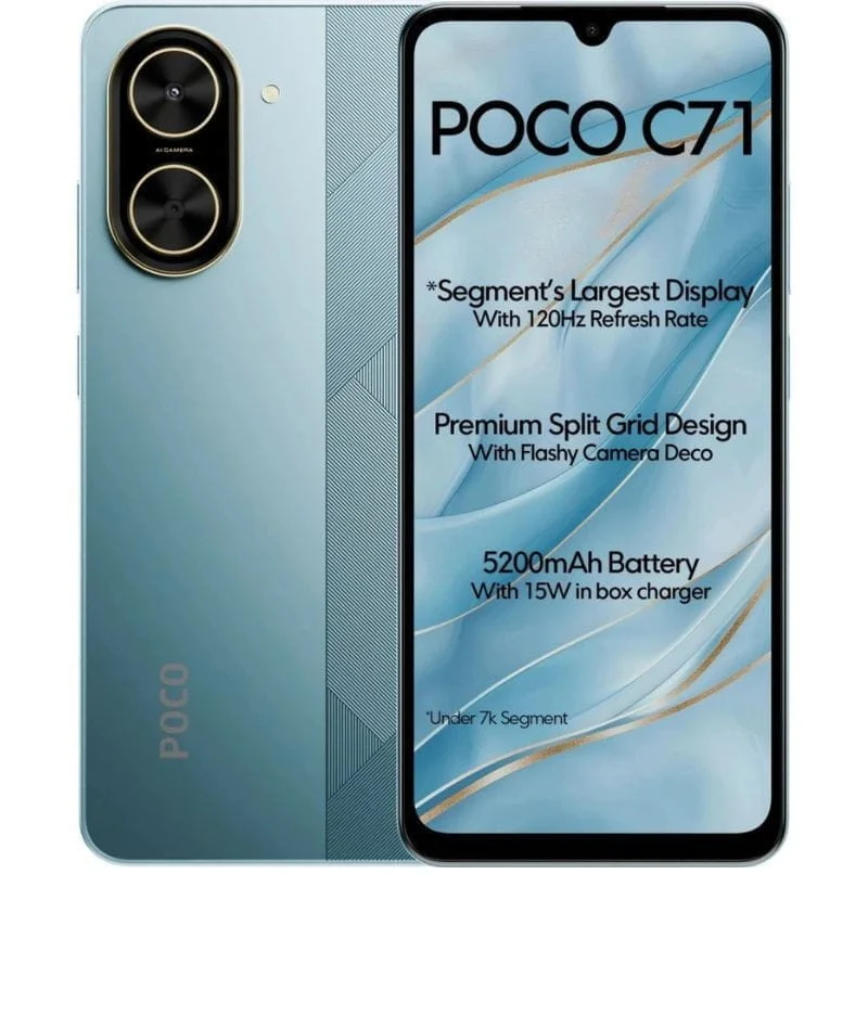 xaiomi poco c71 4GB 128GB ブルー CELULAR XIAOMI POCO C71 128GB 4GB RAM AZUL | Lojas Premium