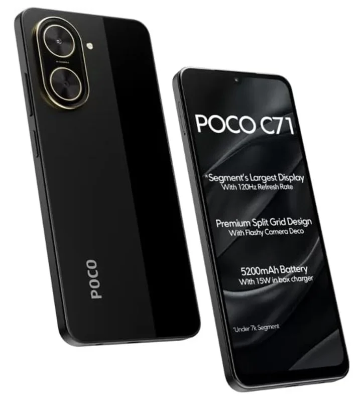 新品 POCO C71 ブラック 3GB RAM 64GB ROM SIMフリー Produtos com até 15 OFF no PIX KaBuM
