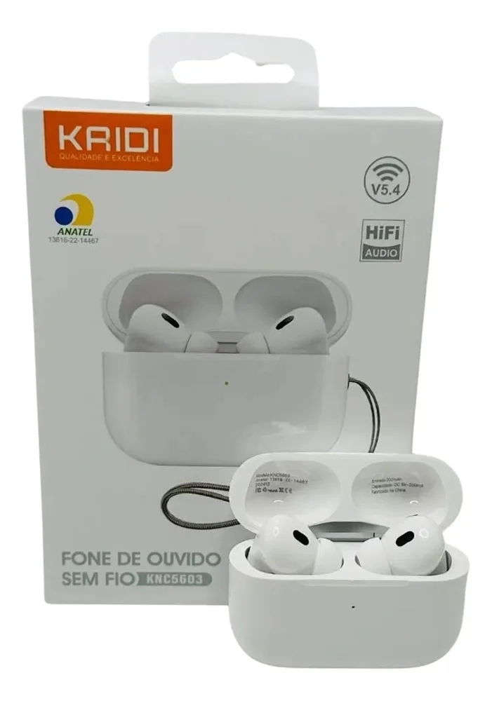Imagem 4 de 5 do produto Fone Kaidi Knc-5603 Novo Bluetooth 5.4 5603 Bateria Longa 794 772 777 5602