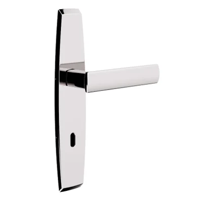 Fechadura Design Interna Espelho Grazia 55mm Cromado 813i817cr 3f