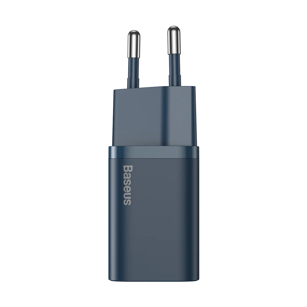 Imagem 5 de 5 do produto Carregador De Parede Rápido Tipo C Baseus Super Si Qc 20w - Azul