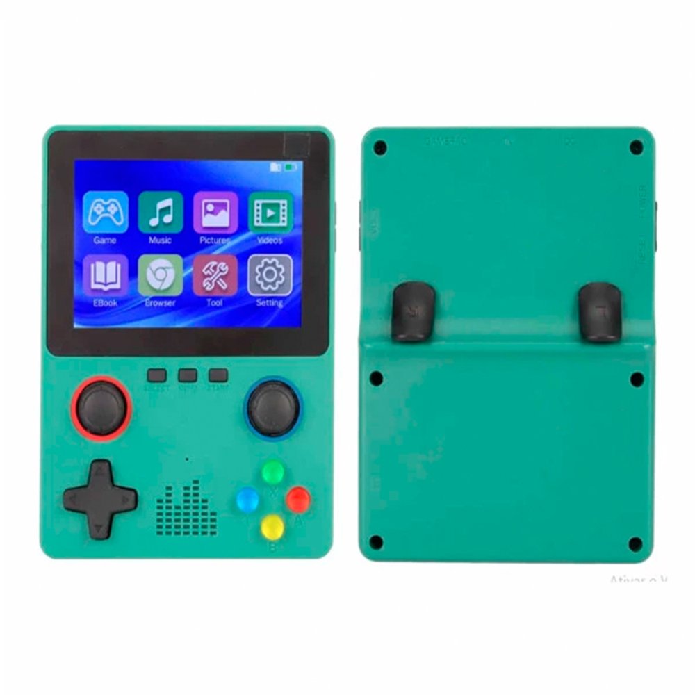 Console Mini Video Game Portatil Retro 6.000 Jogos Hd Oih-5911 Oasis 3.5'' Oih-5911 - Oásis