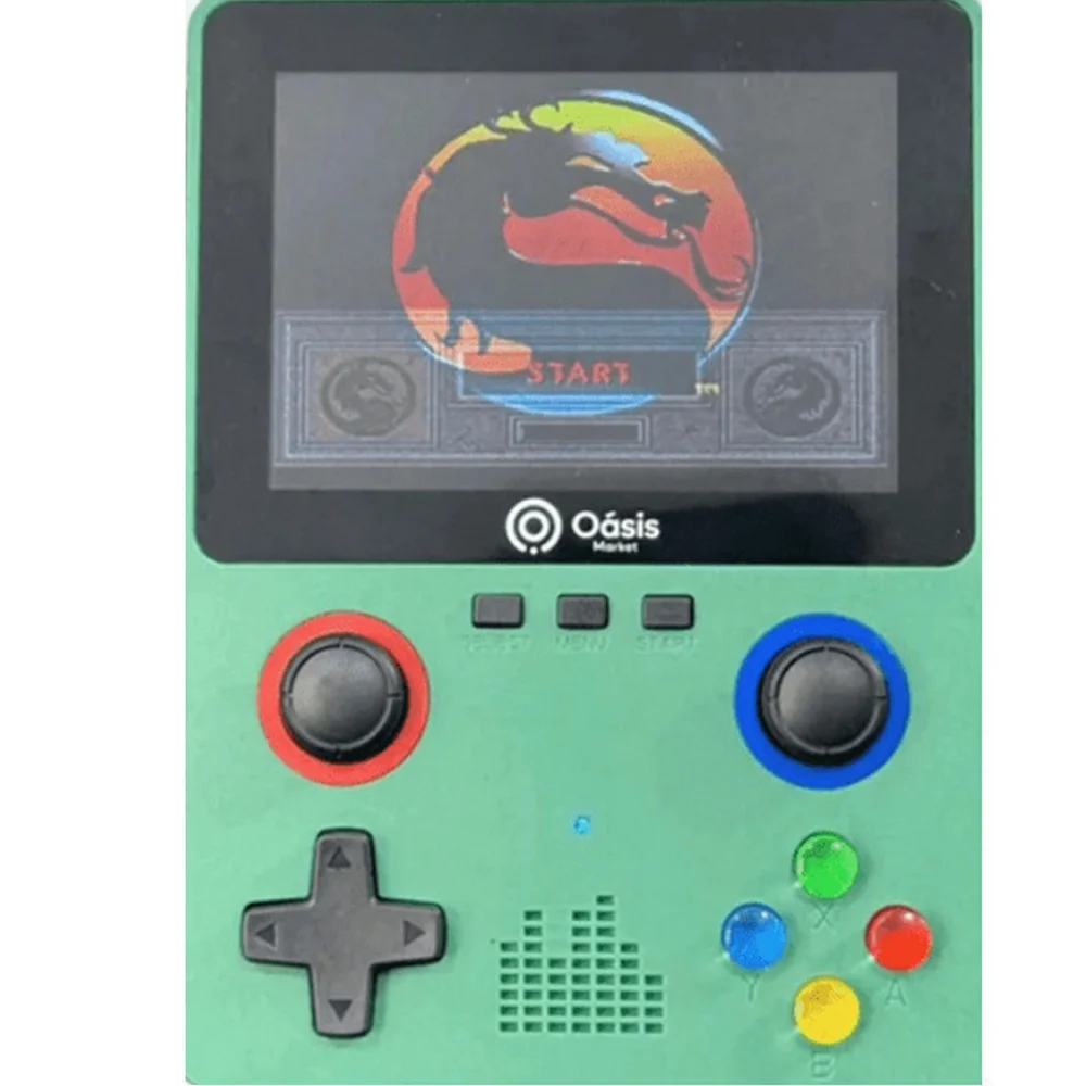 Imagem 3 de 5 do produto Console Mini Video Game Portatil Retro 6.000 Jogos Hd Oih-5911 Oasis 3.5'' Oih-5911 - Oásis