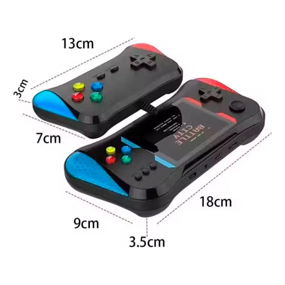 Imagem 4 de 5 do produto Mini Game Com Controle 500 Em 1 Oih-5913 - Oásis