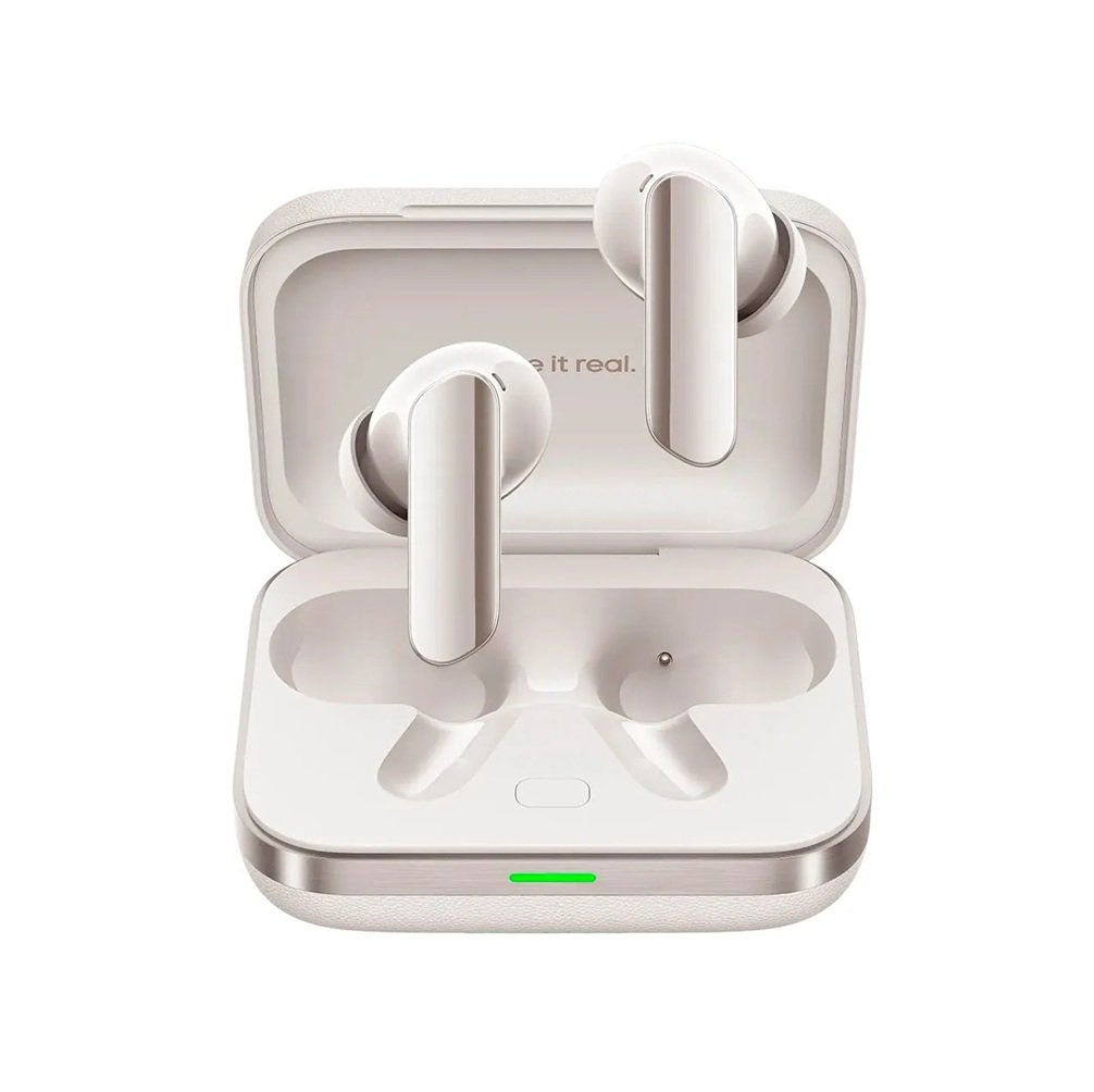 Fone De Ouvido Sem Fio Realme Buds Air 7 Pro 53db Cancelamento De Ruído Ativo 48 Horas Bateria -bege