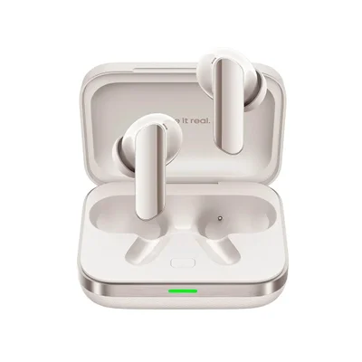 Fone De Ouvido Sem Fio Realme Buds Air 7 Pro 53db Cancelamento De Ruído Ativo 48 Horas Bateria -bege