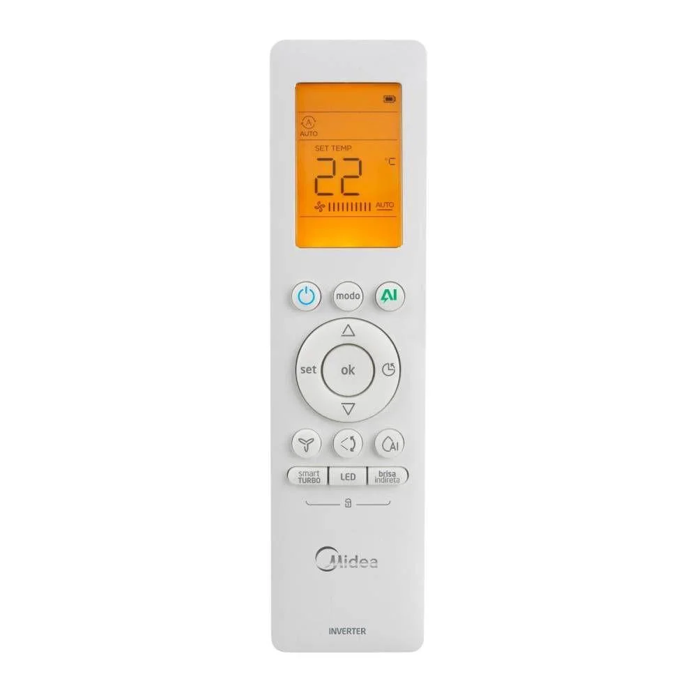 Imagem 2 de 5 do produto Ar Condicionado Split Inverter Midea Ai Ecomaster 24000 Btus Frio 220v 38ezvca24m5