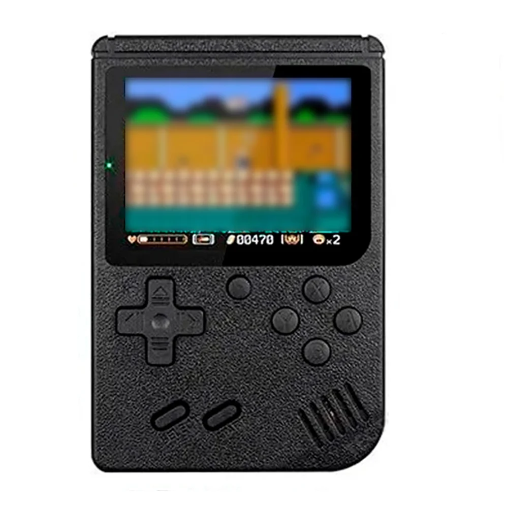 Imagem 1 de 5 do produto Console De Jogo Portátil  Mini Jogador Retrô Com 400 Jogos Fc Clássicos, Console Portátil De Tela De 3,0 " Para Tv E Dois Jogadores Para Crianças Adultos