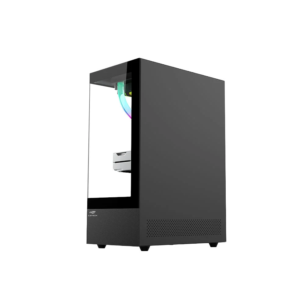 Imagem 5 de 5 do produto Gabinete Gaming C3tech Aquarius Com Vidro Temperado Sem Fonte - Mt-g860bk