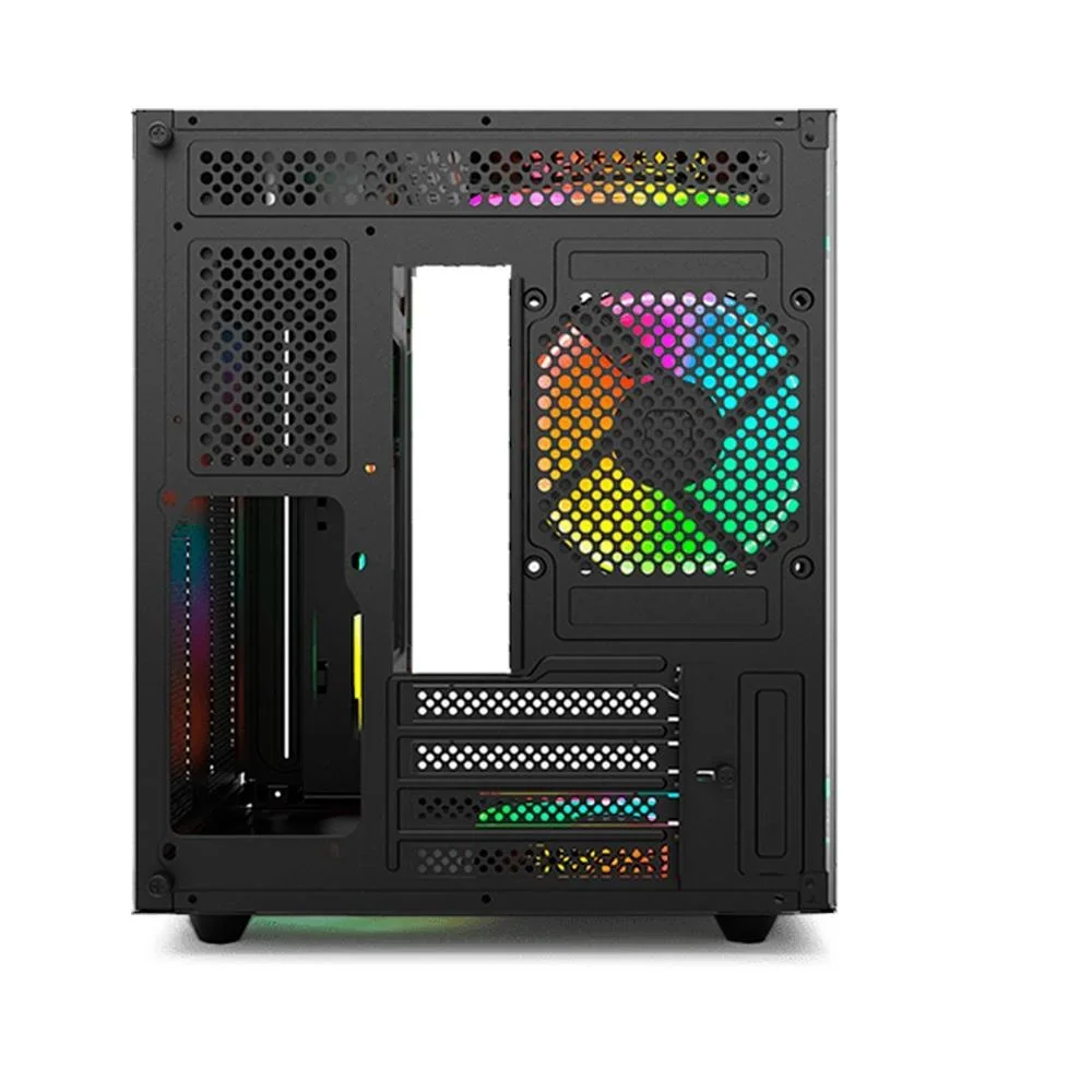 Imagem 2 de 5 do produto Gabinete Gaming C3tech Aquarius Com Vidro Temperado Sem Fonte - Mt-g920bk