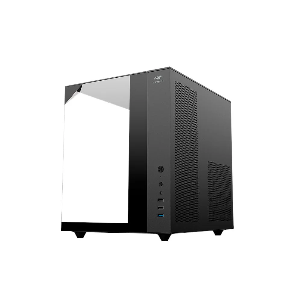 Imagem 2 de 5 do produto Gabinete Gaming C3tech Aquarius Com Vidro Temperado Sem Fonte - Mt-g950bk