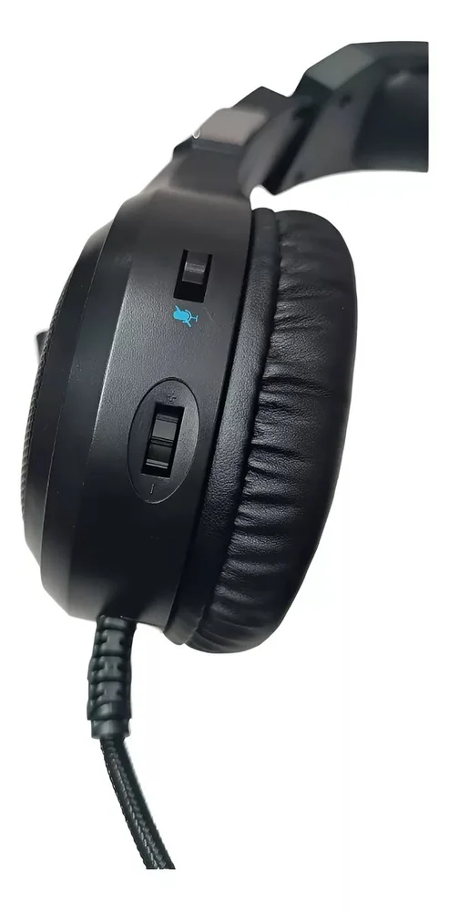 Imagem 2 de 5 do produto Headset Gamer Usb Audio 7.1 Haste Flexivel E Iluminação RGB Lehmox Ley - 2249