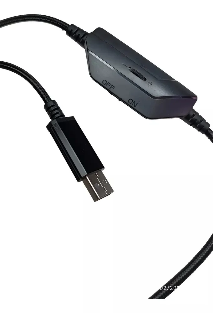 Imagem 3 de 5 do produto Headset Gamer Usb Audio 7.1 Com Haste Flexivel E Iluminação RGB Lehmox Ley 2247