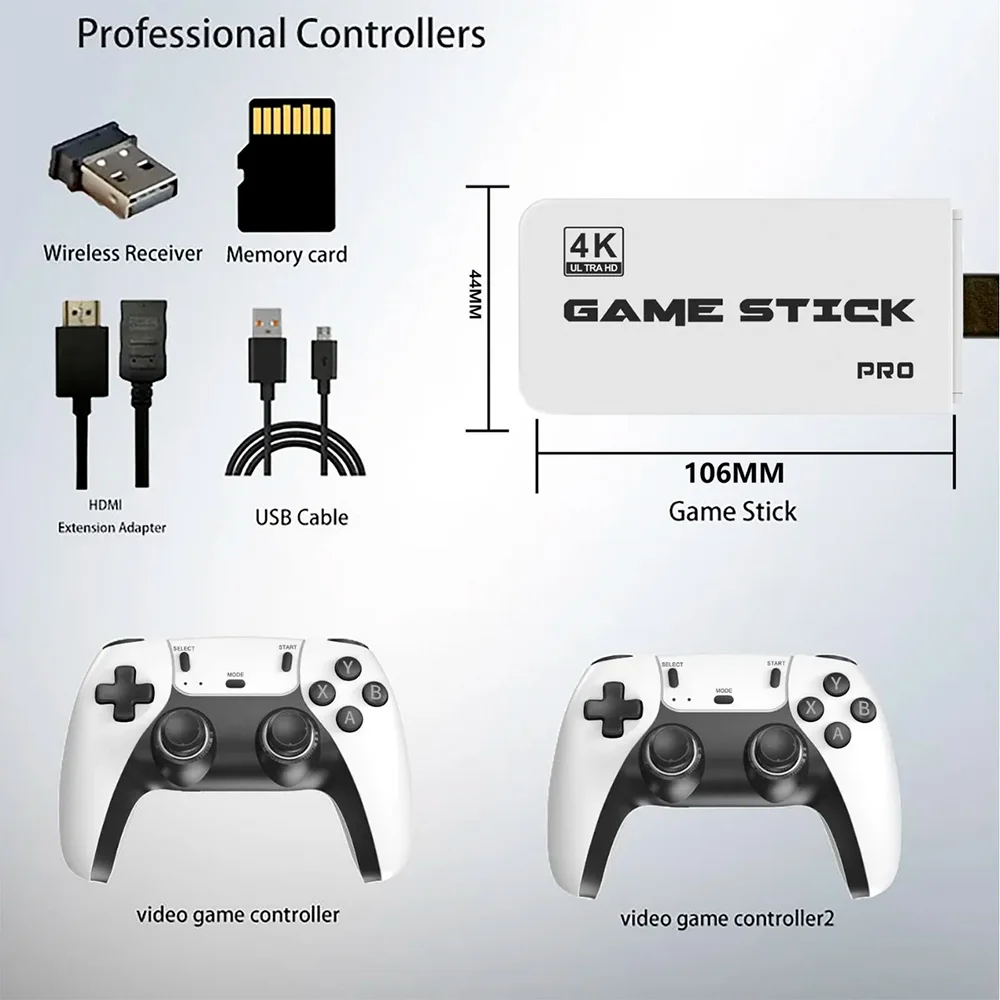 Imagem 2 de 5 do produto Novo Game  Retro M15 Pro 30.000 Jogos Jogos + 2 Controles HDMI