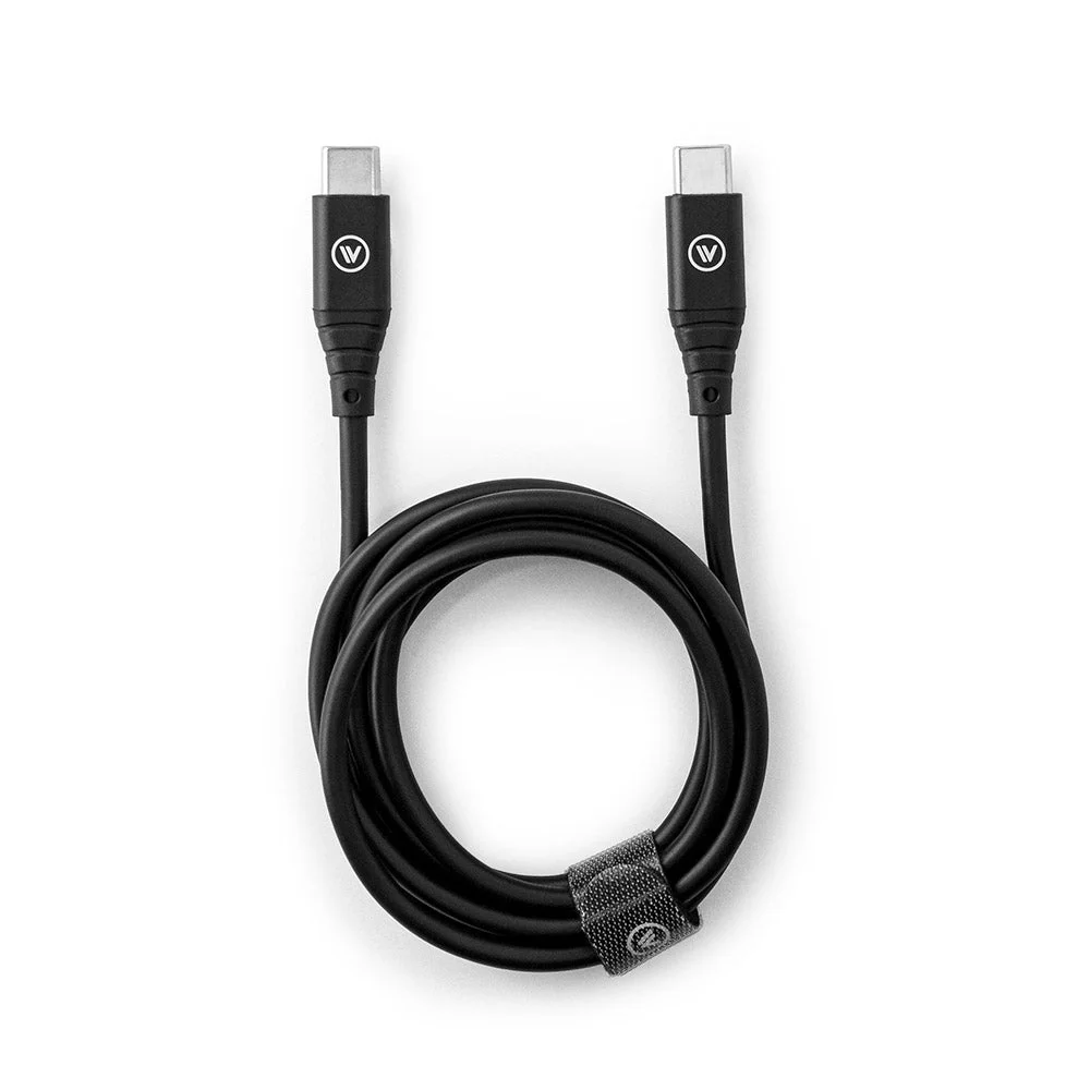 Imagem 4 de 4 do produto Cabo Premium Usb-c Para Usb-c Em Tpe Preto Hard Cable Iwill