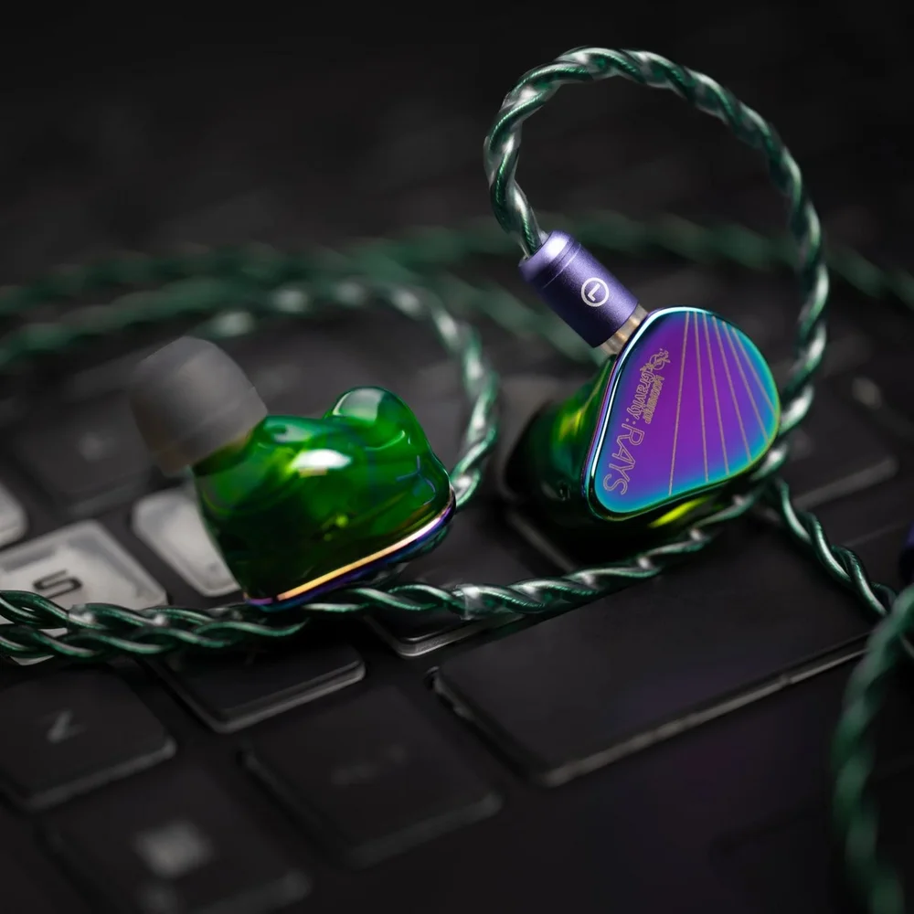 Imagem 3 de 5 do produto Fone De Ouvido Moondrop Rays Planar Gamer In-ear Usb-c Dsp