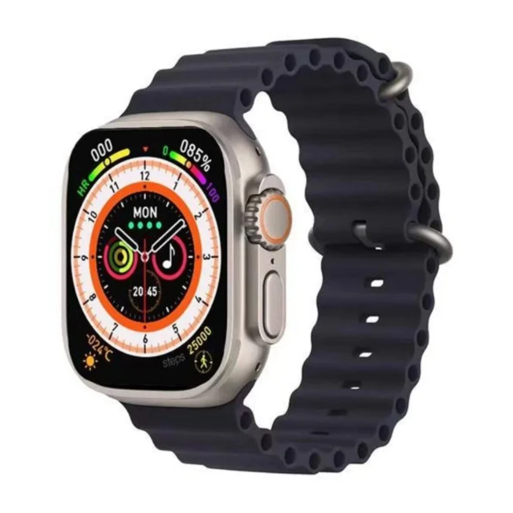Relógio Smartwatch Blulory Glifo Ultra Pro 49mm Multiira Preta