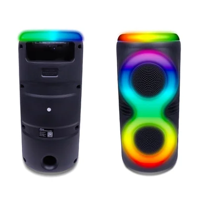 Caixa De Som Bluetooh LED RGB Usb Fm Tws 50w Xtrad Xdg-148 — foto 3