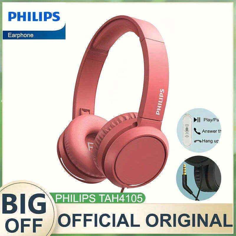 Imagem 3 de 3 do produto Fones Philips Tah4105 Leves Dobraveis E Com Isolamento De Ruidos Azul