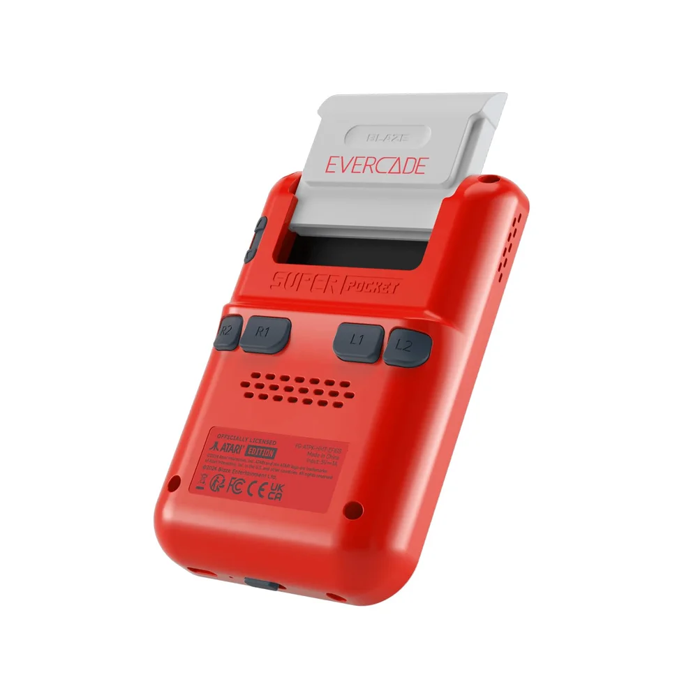 その他 Blaze Entertainment Atari super pocket Blaze Evercade Atari Super Pocket Portátil c/ 50 Clássicos