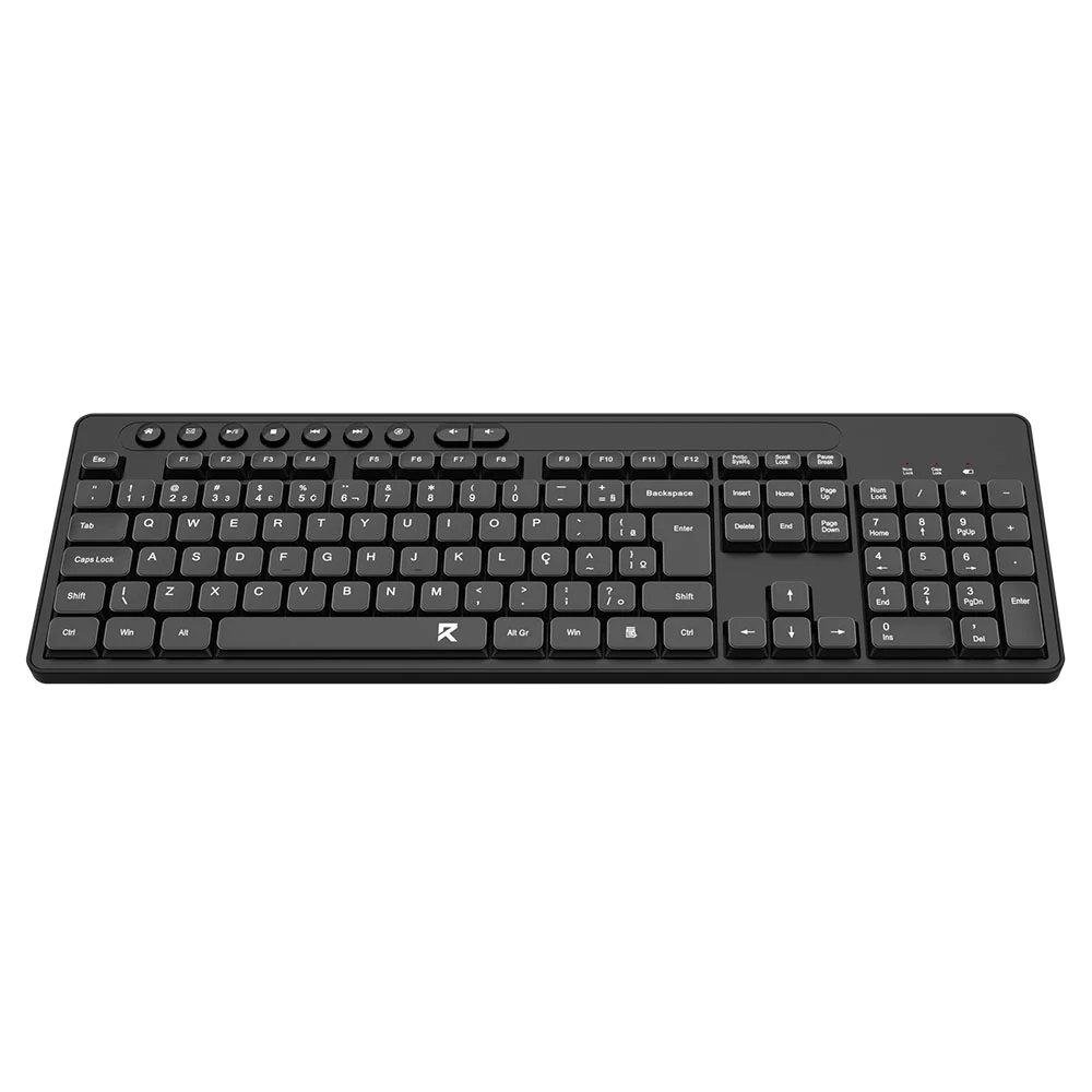 Imagem 3 de 5 do produto Teclado Sem Fio Office Redragon Bk-7094 Preto