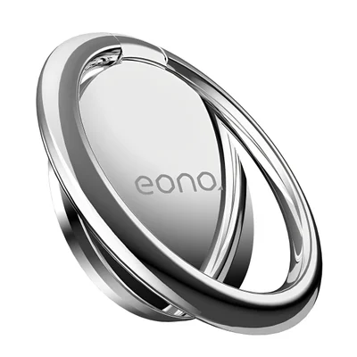 Suporte De Anel Metal Lamicall Para Celular Prata