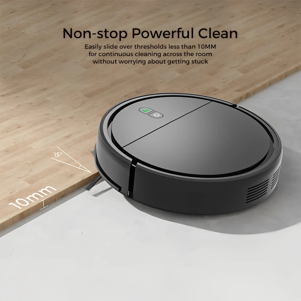 Imagem 5 de 5 do produto Life Robô Aspirador De Pó Inteligente Limpeza Casa Preto